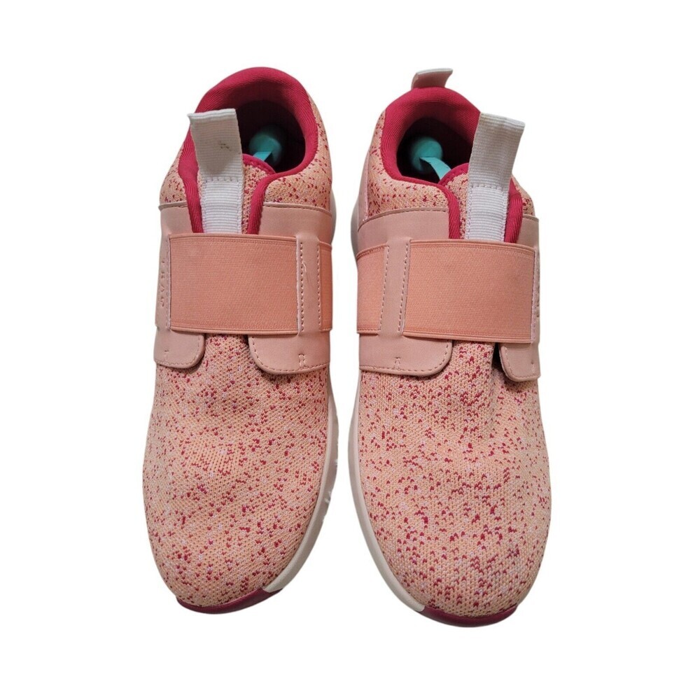 TRAQ By Alegria Volition 2 Slip-On Slip Resistant Tennis Shoe- Peach Size 11